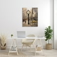 thumbnail image 2 of Stupell Industries Busy City Sidewalk Clock Urban Architecture Paintings Gallery-Wrapped Canvas Print Wall Art, 30x40, by Allayn Stevens, 2 of 5