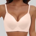 thumbnail image 2 of Womens Wireless Bras,V Mesh Comfortable Bralette Full Coverage Shelf Bra Unlined Everyday Basic Sleeping Bra Plunge Unlined Bra Comfortable Everyday Bra, 2 of 9