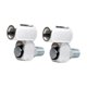 thumbnail image 2 of Conector neumático Conector Pieza giratoria Piezas de liberación rápida Reemplazo 1/4 pulgada Plata, 2 of 9