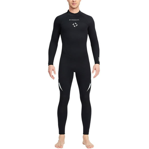 Soidarity DIVE SAIL Trajes de neopreno de 3MM Traje de buceo de neopreno SCR Pantalones largos de manga larga Traje de surf resistente al desgaste para Deportes acuáticos Negro METRO Soidarity OD003296-02