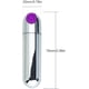 thumbnail image 2 of Mini vibrador de bala, vibrador, vibradores puntuales, juguetes sexuales para adultos para mujeres, parejas, 1 pieza, color morado, 2 of 3