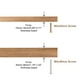 thumbnail image 5 of 24x16mm Cajón Perillas, 2 Piezas Latón Armario Puerta Tiradores Manijas Dorado Tono, 5 of 6