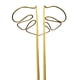 thumbnail image 2 of Enrejado de soporte reutilizable para plantas de interior con forma de Monstera, estaca de soporte portátil para plantas Oro, 2 of 8