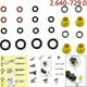thumbnail image 1 of Piezas para hidrolavadoras, juntas tóricas de repuesto para boquillas de manguera de alta calidad para prevención de fugas, juego de repuesto de sellos resistente al agua y al polvo, fácil, 1 of 5