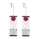 thumbnail image 5 of Pendientes y accesorios Demon Slayer Pendientes Tanjiro, 5 of 7