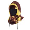 thumbnail image 2 of QWERTYU Warm Fleece Balaclava Ski Bike Full Face Cover Neck Warmer Winter Sports Cap Yellow One Size, 2 of 4