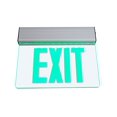 thumbnail image 2 of Nicor Lighting EXL2-10UNV-AL-CL-G-1 12.75 in. Edge Lit LED Emergency Exit Sign, Clear & Green, 2 of 4