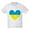 Ash Gray, variant on CafePress - I Stand With Ukraine Heart T Shirt - Light T-Shirt Kids XS-XL