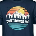 thumbnail image 2 of Teelocity Don't Bother Me Graphic T-Shirt (3XL - Standard Fit, Navy), 2 of 4