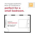 thumbnail image 2 of Frigidaire 8,000 BTU Inverter Window Room Air Conditioner with Wi-Fi up to 350 Sq Ft, White, 2 of 9