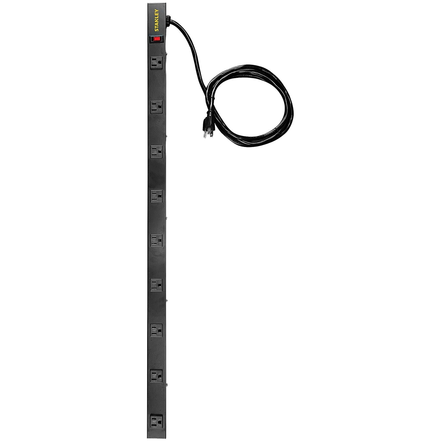 STANLEY 31610 SurgeMAX Pro 9-Outlet Surge-Protector Power Bar, 6-Foot Cord