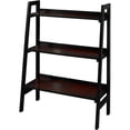 thumbnail image 3 of Linon Camden 3-Shelf Bookcase, Black Cherry, 40 inches Tall, 3 of 5