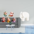 thumbnail image 2 of CoudarTitie Resin God of Fortune Wealthy Mini Statues and Ceramic Elephant Animal Sculpture Figurine Collection for Bedroom Bookshelf Tabletop Decor, 2 of 8