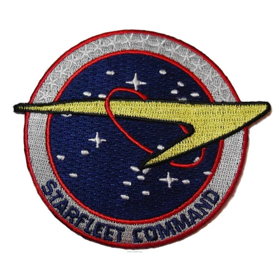 Star Trek Enterprise TV Series Starfleet Command 3 3/4" Wide Patch