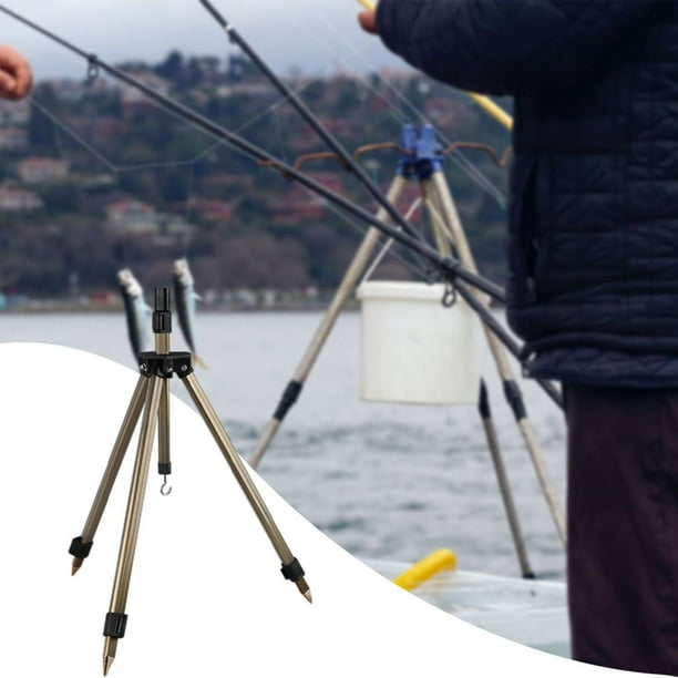 Fishing Rod Holder Retractable Fishing Pole Holder Tripod Stand for Pole  Fishing