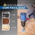 thumbnail image 3 of Llave Impacto + Rotomartillo Dc + 2 Bat 4.0Ah + Dados Makita, 3 of 10