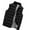 Black, variant on Jakets for Men Men Autumn Winter Coat Padded Cotton Vest Warm Hooded Thick Vest Tops Jacket