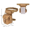 thumbnail image 2 of Tignapoo Sac Banane Tactique Extérieur pour Randonnée, Cyclisme et Camping - Ajustable, Imperméable et Durable en Couleur Boue, 2 of 6