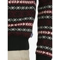 thumbnail image 2 of Chaps Men's & Big Men's Long Sleeve Fairisle Crewneck Sweater, Sizes S-3XL, 2 of 10