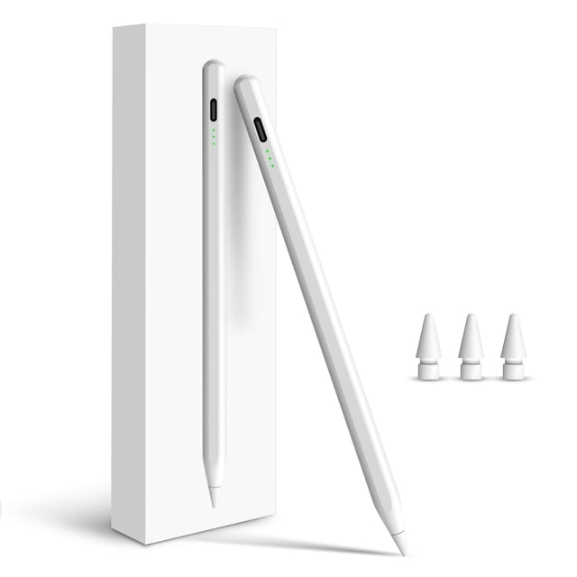Lápiz capacitivo con forma de bolígrafo para Apple iPad A16 de décima generación, carga rápida