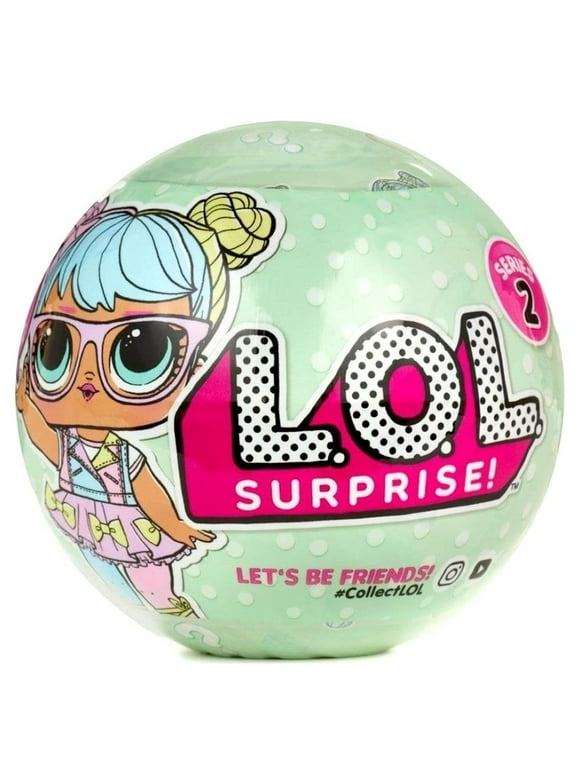 L.O.L. Surprise! Series 2 Wave 1 Bon Bon Tots Big Sister Green Doll LOL Outrageous MGA