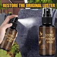 thumbnail image 4 of Tombstone Polish Spray with Towel, Headstone Cleaner For Graves, Tombstone Stone Polish Spray, Headstone Restoration, Tombstone Spray, Gentle Stone Care Formula Restores Shine (2pcs), 4 of 9