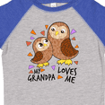 thumbnail image 4 of Inktastic My Grandpa Loves Me Cute Owl Family Boys or Girls Toddler T-Shirt, 4 of 5