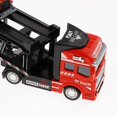 thumbnail image 4 of Friction Powered Transport Car Carrier Truck Toy Pull Kids, 4 of 10