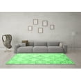 thumbnail image 3 of Ahgly Company Indoor Rectangle Abstract Emerald Green Contemporary Area Rugs, 8' x 12', 3 of 4
