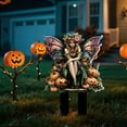 thumbnail image 2 of Fairy Garden D Ecor 8 Pack Acrylic Outdoor Stake Signs (5.6"x7.9") Whimsical Pumpkin & Designs For Yard & Planters Weather, 2 of 4