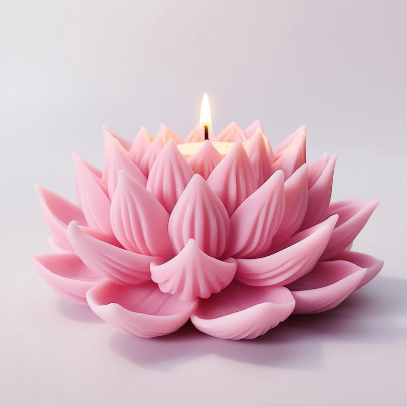 ABCISI 3D European Style Castle Candle Silicone Mold, Silicone Mold for Resin Cake Chocolate Mold for DIY Gift Home Decor