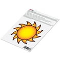 thumbnail image 2 of Sun Decal Hot Orange Sticker Vinyl Rear Window Car Truck Large Sun Solar Wall Water and Fade Resistant 6 Inches, 2 of 4