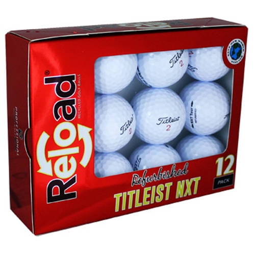 Titleist NXT Tour Golf Balls, Used, Mint Quality, 12 Pack