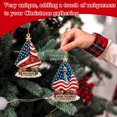 thumbnail image 5 of USA 250th Semiquincentennial Acrylic Christmas Tree Ornament, Patriotic Holiday Hanging Decoration for Home and Party, 1PC, 5 of 7