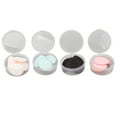 thumbnail image 2 of 20pcs Cosmetic Puff Mini Finger Size  Shape 4 Colors Makeup Sponges Puffs For Contouring  Concealer, 2 of 8