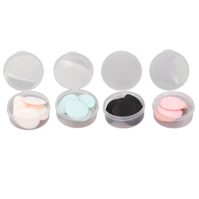 Cosmetic Puff, Mini 4 Colors Sponge Finger Size Powder Puff For Eyes