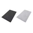 thumbnail image 2 of Yuarrent Alfombrilla de baño ecológica de poliéster - Alfombrillas de baño y ahorro de espacio Alfombrillas de baño Juegos de accesorios de baño gris 40*60cm, 2 of 6