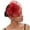 Red, variant on Womens Fascinators Hat Hair Clip Wedding Bridal Cocktail Hat Derby Church Banquet Mesh Fashion Fascinators 1 PC Red One Size