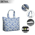 thumbnail image 2 of Daisy Women's Large Weekend Travel Bag Moving Canvas Handbag Thick Double Layer Beach Weekend Travel Unisex Hospital Maternity Delivery with Toiletry Waterproof, 2 of 5