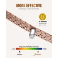 thumbnail image 6 of Wollet 3X Copper Magnetic Bracelet for Men – Pure Copper Jewelry with Neodymium Magnets, 6 of 6