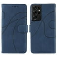 thumbnail image 5 of Flip Case For FOXDOCK Samsung Galaxy S21 Ultra Card Slots and Kickstand Function Skin Feel Leather, 5 of 5