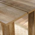 thumbnail image 4 of Sauder® Boone Mountain Collection Craftsman-Style Counter-Height Dinette Table, Craftsman Oak, 416698, 4 of 4