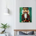 thumbnail image 2 of Fenyluxe Wall Art Canvas Print Nutcracker Pictures for Christmas - Soldier Painting Artwork for Home Art 16x20in, 2 of 5