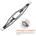 thumbnail image 3 of GOOHOCHY 1pc Creative Muñeca MI Band Vintage Smart Band Strap Compatible para Xiaomi 6, 3 of 7