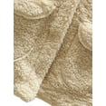 thumbnail image 6 of Cindysus Women Waistcoat Fuzzy Fleece Jacket Vest Sleeveless Sherpa Coat Baggy Holiday Lapel Outwear Beige XL, 6 of 9