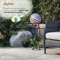 thumbnail image 5 of Alpine Corporation 8" x 24" Metal Gazing Globe Display Stand, Black, 5 of 14