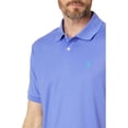 thumbnail image 3 of U.S. Polo Assn. Men's Short Sleeve Classic Fit Solid Stretch Performance Polo Shirt, Very Peri, Medium, 3 of 3