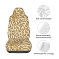 thumbnail image 4 of Yiaed Gold Drops Print Car Seat Covers,Universal Auto Seats Protector Fits for Car,SUV Sedan,Truck,Automotive Seat Covers & Accessories, 4 of 5