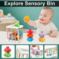 thumbnail image 5 of 6 in 1 Montessori Baby Toys, Xylophone Musical, Infant Teethers Toys, Wooden Sorting Stacking Learning Toys Birthday Gift for Toddlers 1 2 3, 5 of 8