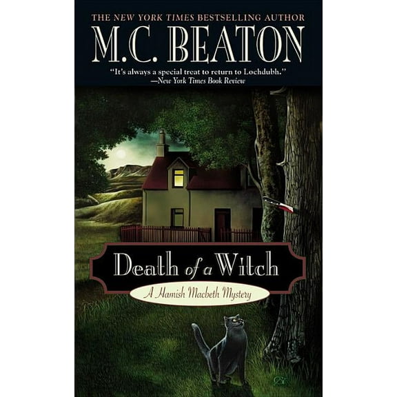 Hamish Macbeth Mystery Death of a Witch, Book 24, (Paperback)